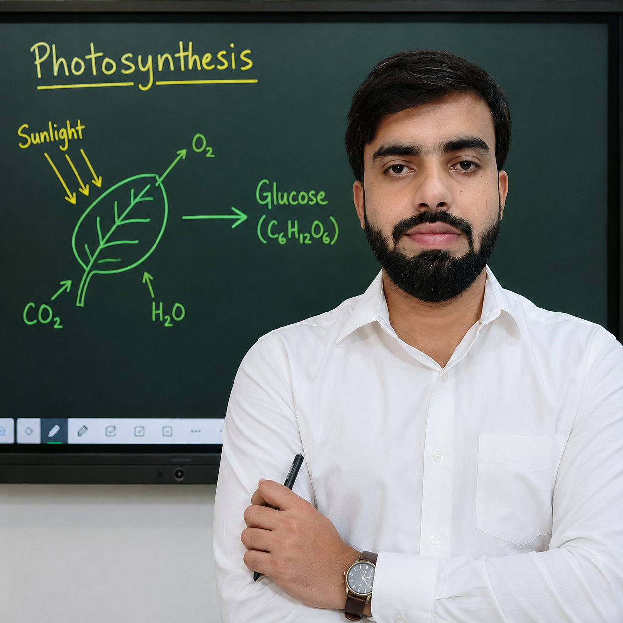 Dr. Arshad Khan – Botany faculty at AEMES Coaching Amroha